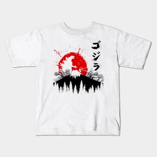 Monster in Japan Kids T-Shirt